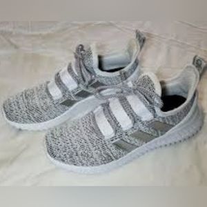 Adidas Kaptir Bounce running shoe White Grey. Men's 11